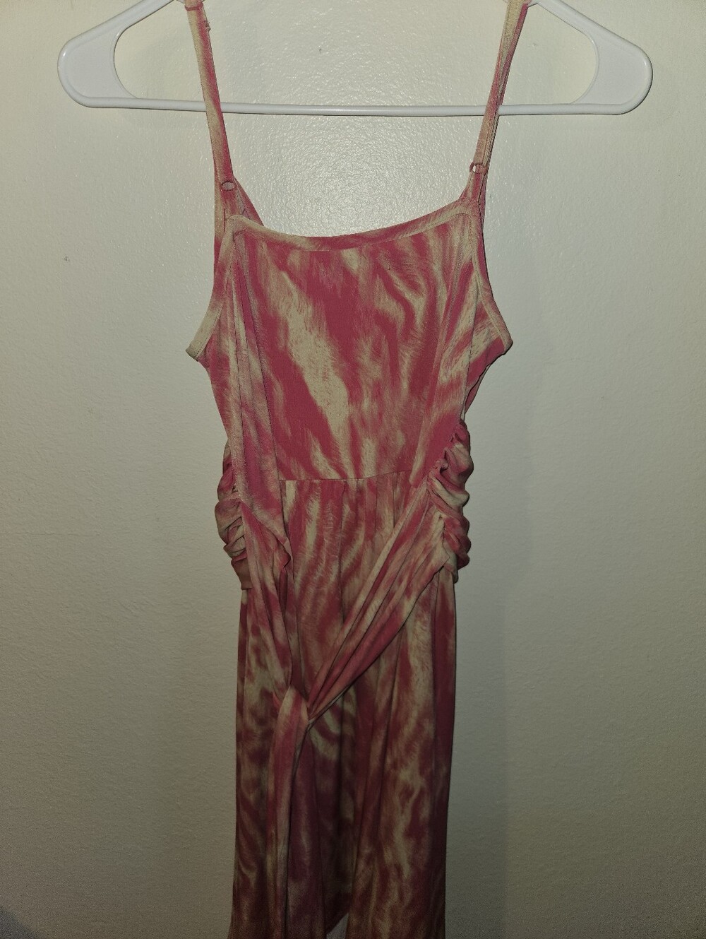 Jennifer Lopez Womans Spaghetti Strap Tie Back Dress Size L - Picture 10 of 12